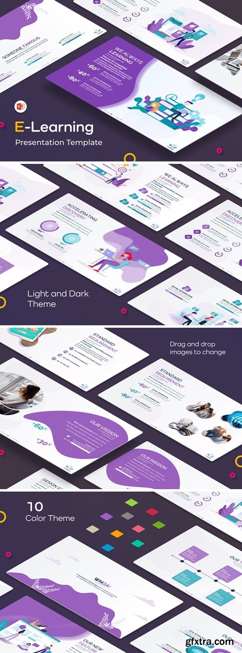 E-Learning PowerPoint Presentation Template