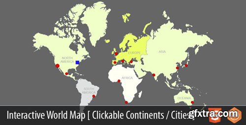 CodeCanyon - Interactive World Map With Cities v4.1 - 4757953