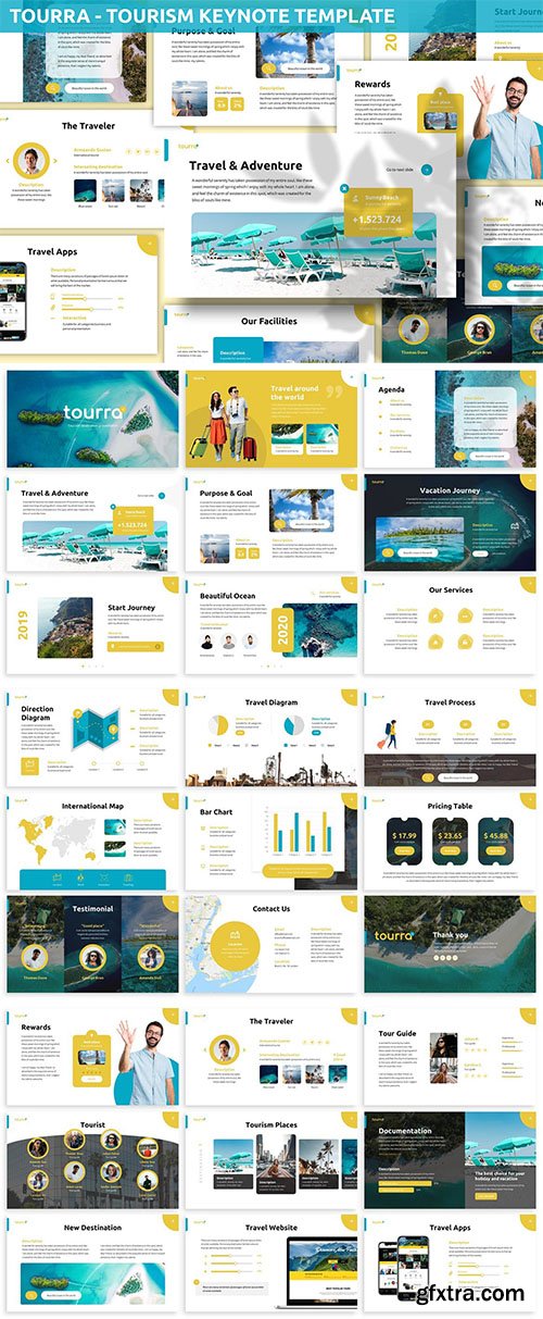 Toura - Tourism Keynote Template