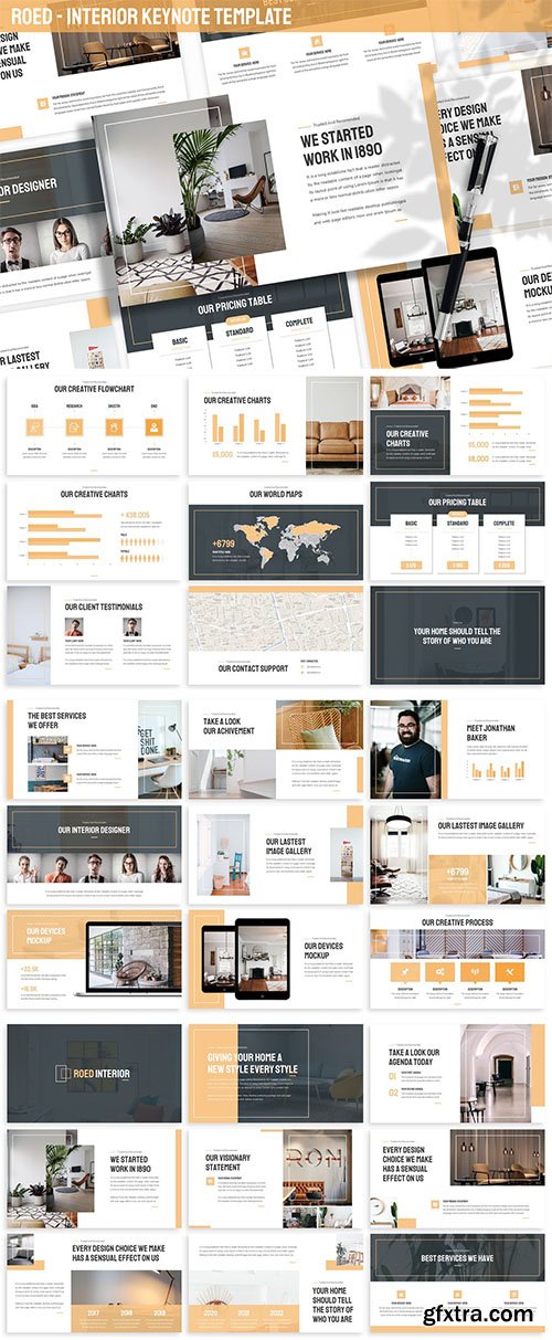 Roed - Interior Keynote Template