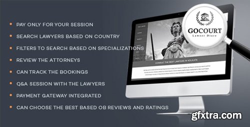 CodeCanyon - Online Lawyer Booking Solutions - GOCOURT v1.0 (Update: 11 July 19) - 17787763