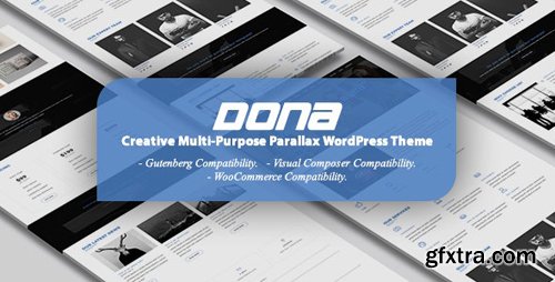 ThemeForest - DONA v3.0 - Creative Multi-Purpose Parallax WordPress Theme - 19433469