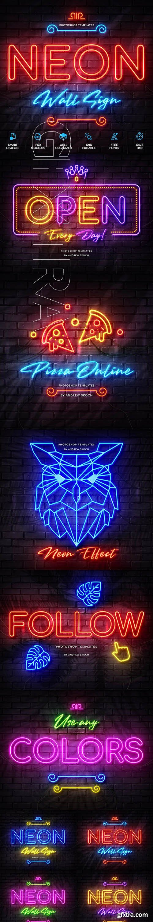 GraphicRiver - Neon Wall Sign Creator 26127266