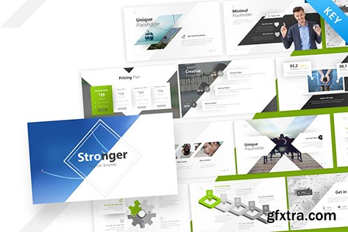 Stronger Keynote Presentation Template