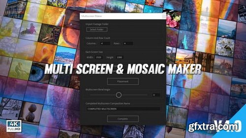 Videohive - Mosaic & Multiscreen Maker Auto V4 - 19277984