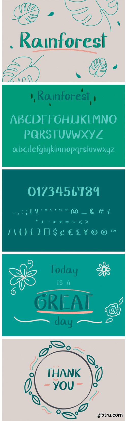 Rainforest Font