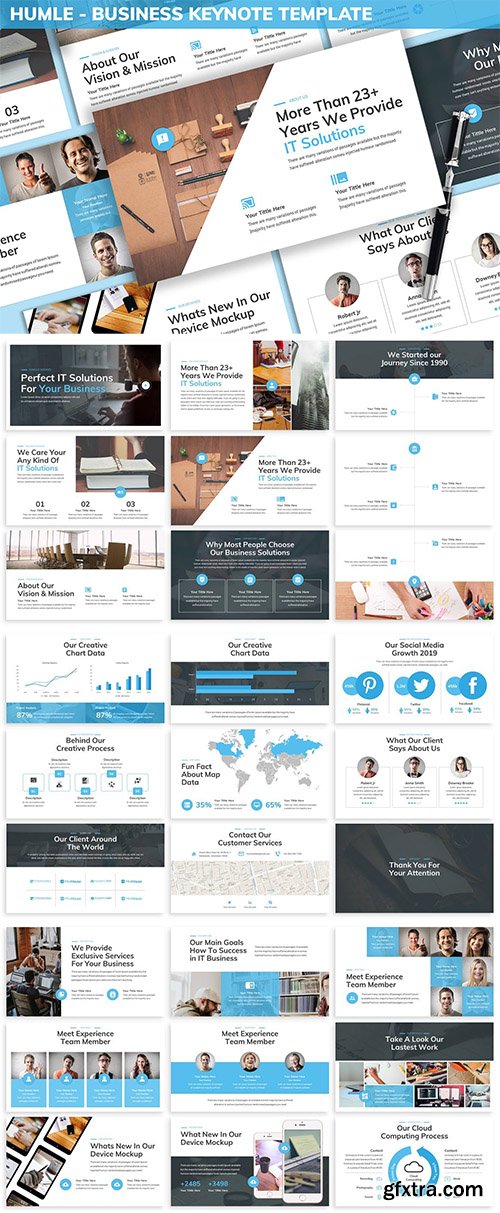 Humle - Business Keynote Template