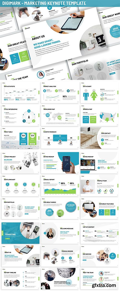 Digimark - Marketing Keynote Template