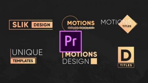 Videohive - Motion Titles Pack