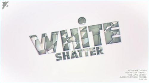 Videohive - White Shatter Logo