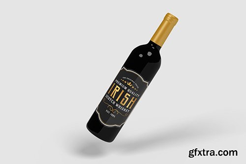 Wine Bottle Product Mockups V.2