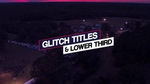 Videohive - Glitch Titles & Lower Third