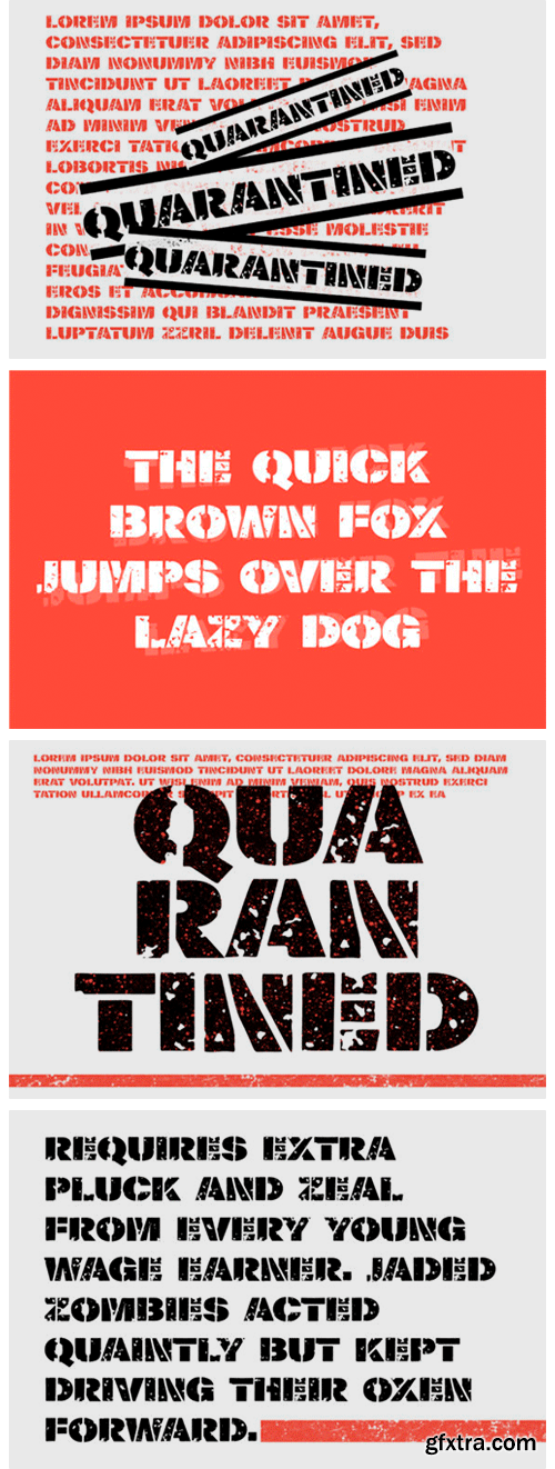 Quarantined Font