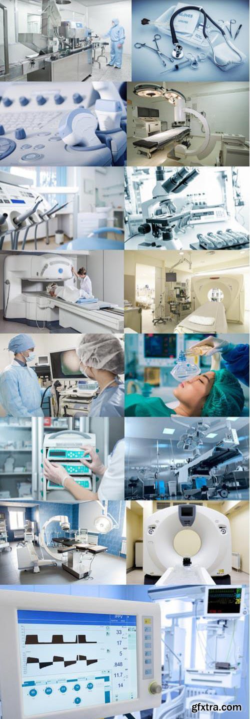 Medical equipment 2, 15 x UHQ JPEG