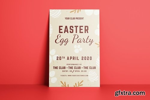 Easter Party Flyer