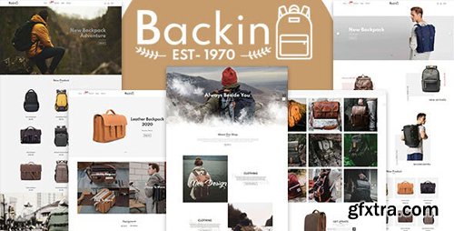 ThemeForest - Backin v1.0.0 - Bags And Backpack Modern Shopify Theme - 26000055