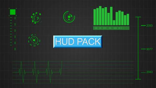 Hud Infrographic Big Pack - 12257916