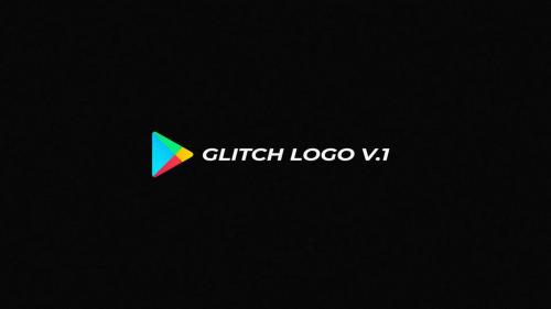 Stylish Glitch Logo - 11651680