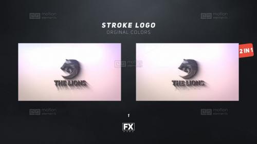 Stroke Logo 2 in 1 - 11477629