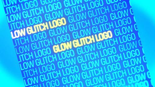 Glow Glitch Logo - 10845998