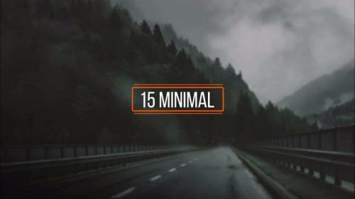 15 Modern Minimal Titles - 11171133