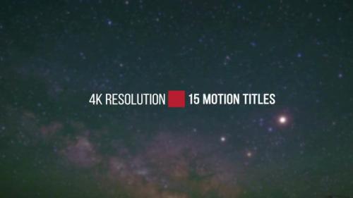 15 Motion Titles - 11096137