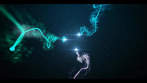 Space Particle Cinematic Logo - 11097982