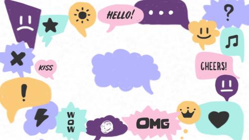 Speech Bubbles. Hand Drawn Pack - 11504103