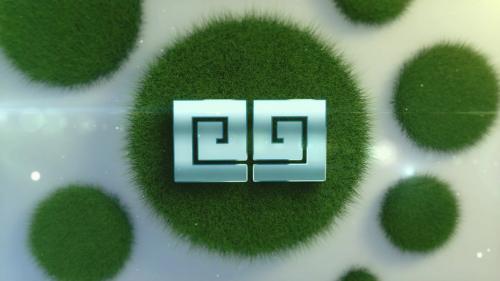 Logo in the grass - 11267514