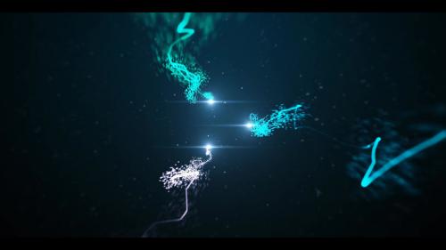 Space Particle Cinematic Logo - 11097982