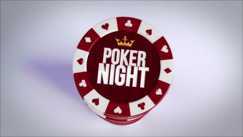 Online Poker Logo Reveal - 10926082