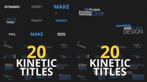 20 Kinetic Titles - 12043725