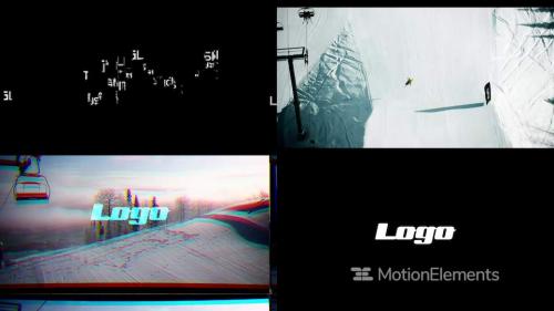 Glitch Transitions Pack (Bonus Slideshow) - 11759725