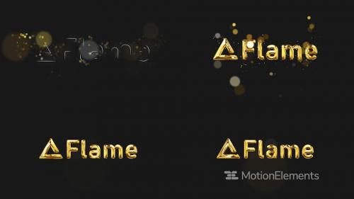 Gold particle Logo - 11290770