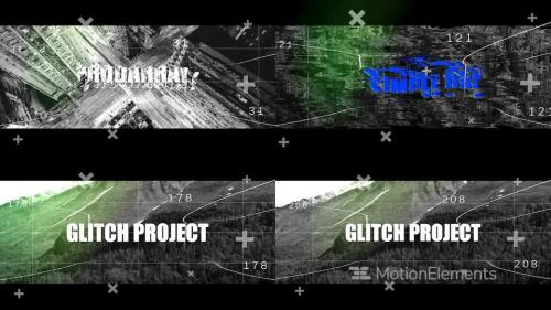 Glitch - Black White Slideshow (CS6) - 10839626