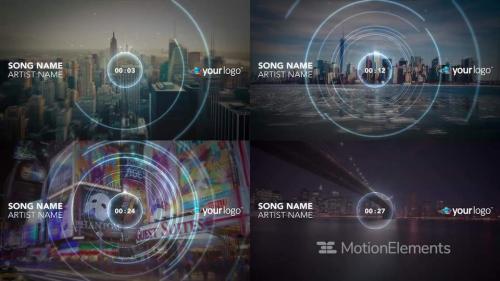 Music Visualizer 03 – After Effects Template - 10732433