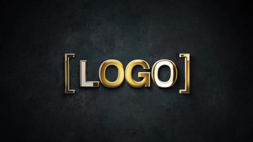 Gold And Silver Stroke 3D Logo Animation - 11594500