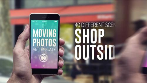 Moving Photos Mobile Mockup Bundle - 11548915