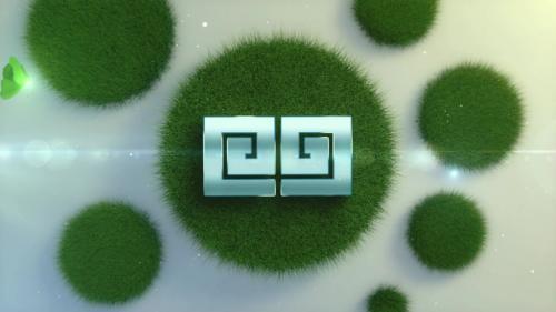 Logo in the grass - 11267514