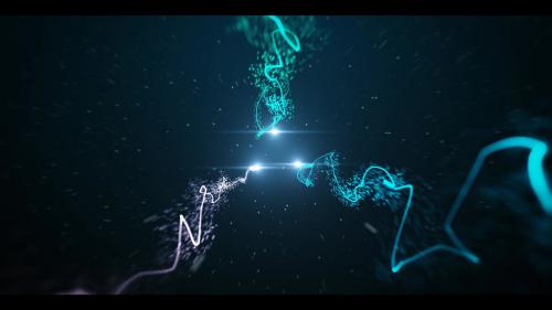 Space Particle Cinematic Logo - 11097982