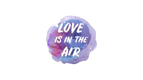 Love is in the Air Watercolor Titles - 14354981