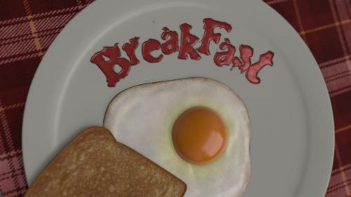 Breakfast - Eggs and Ketchup Logo Stinger - 11529439