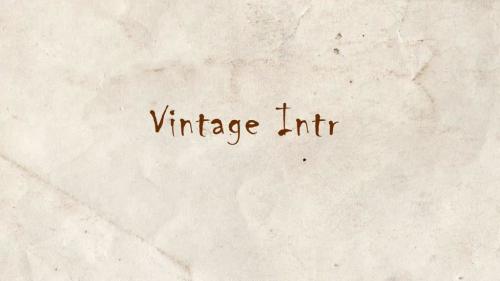 Vintage Logo Intro - 11307901