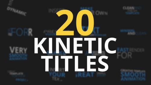 20 Kinetic Titles - 12043725