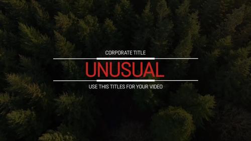 Corporate and broadcast titles and lower thirds (AE... - 11544460