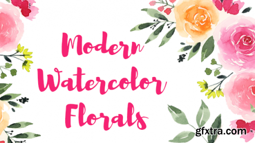  Modern Watercolor Florals