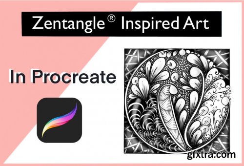 Zentangle® Inspired Art in Procreate