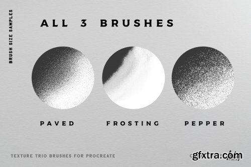 CreativeMarket - Texture Brush Trio Pack 4348991