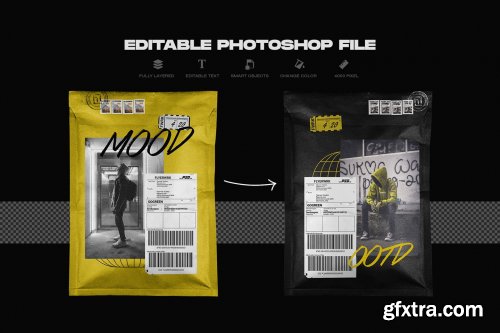 CreativeMarket - Delivery Packaging Mockup Bundle 4608231