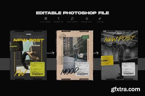 CreativeMarket - Delivery Packaging Mockup Bundle 4608231